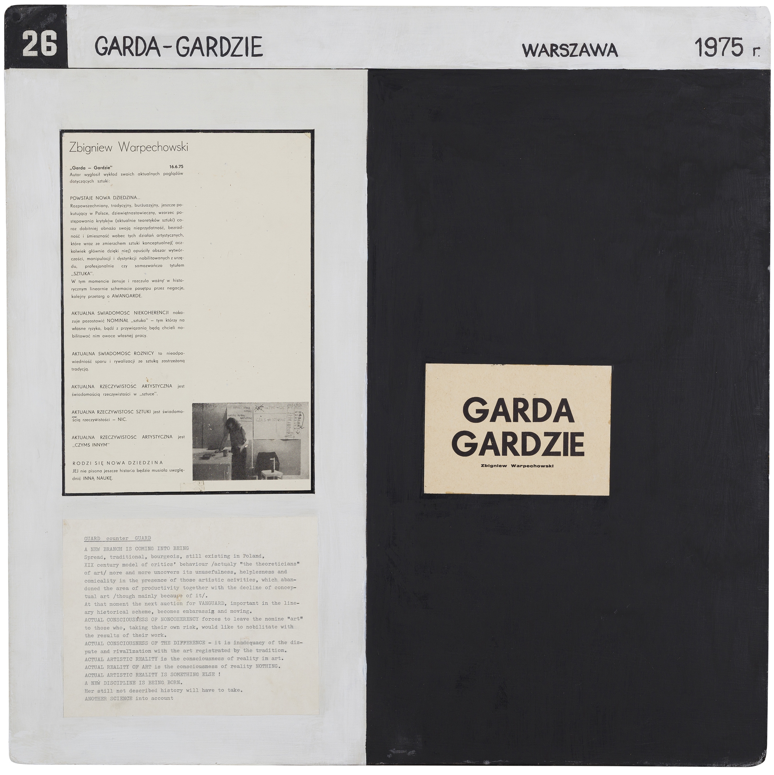 26. GARDA-GARDZIE, Warszawa, 1975 